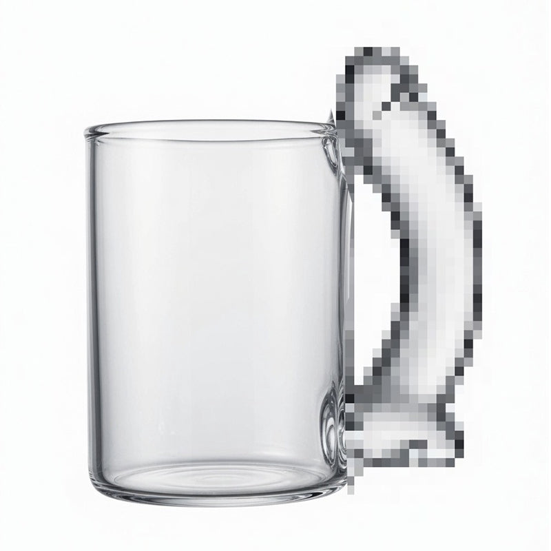 D Handle Glass Mug for Cocktail｜Unique Willy Handle Nasty Gift For Adult - Hilarious Gag Gift